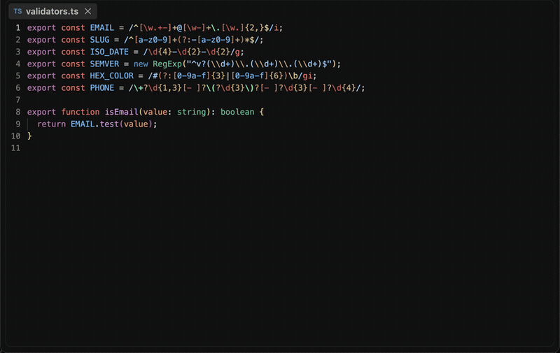 Regex-LE demo